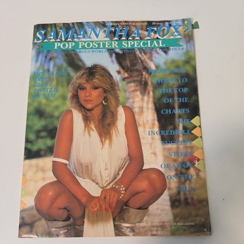 Sam samantha fox 1986 poster - sam,