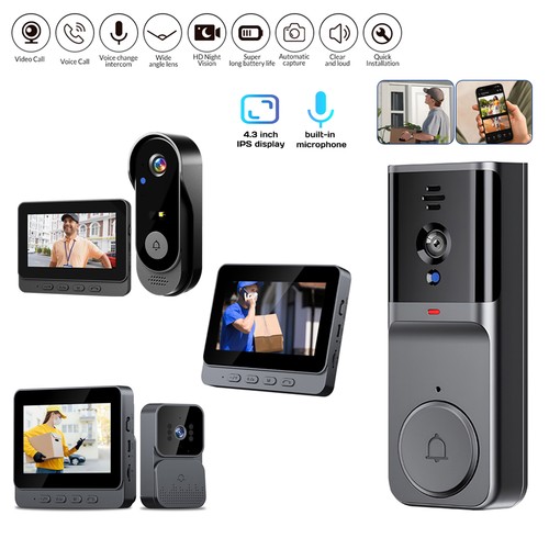 Smart wireless video doorbell - smart,