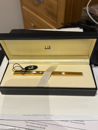 Vintage dunhill ballpoint pen - vintage,