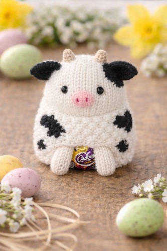 Easter cow creme egg - creme, cover