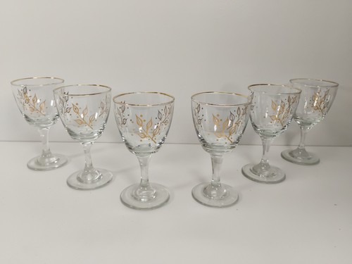 Vintage libbey gold wheat - vintage,