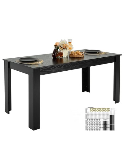 Vevor 63in rectangle dining - vevor,