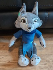 Kung Fu Panda 4 Zhen 15" Soft Toy Plush Dreamworks Grey Fox 