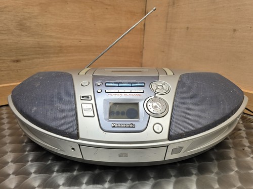 Silver panasonic portable - silver,
