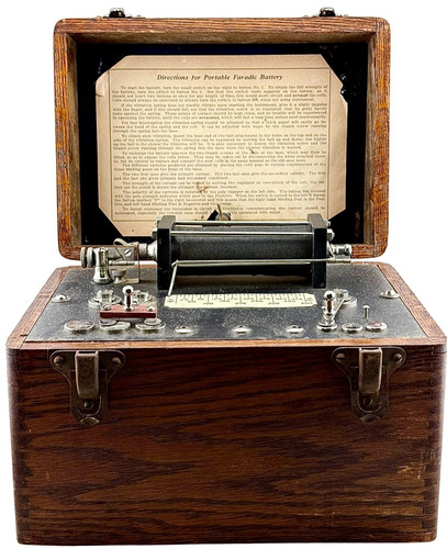 Antique two cell faradic - two,