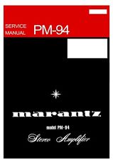 Service manual for Marantz