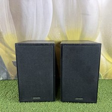 Denon SC-M40 Bookshelf Hi-Fi Stereo Loud Speakers 60-120w 6ohm Tested & Working