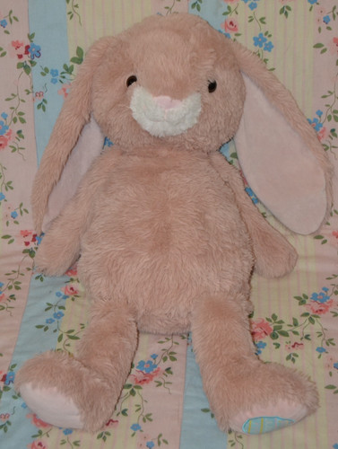 Tesco extra large pink bunny - extra,