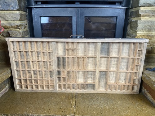 Vintage letterpress wood - vintage,