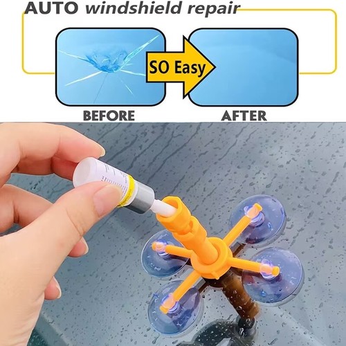 Car windshield repair kit fix - repair,