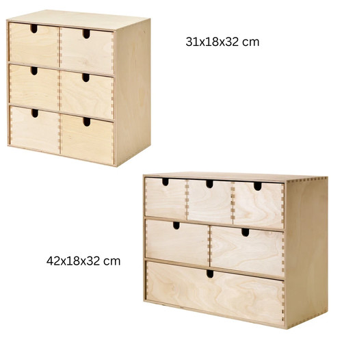 Ikea moppe mini wooden - ikea, chest