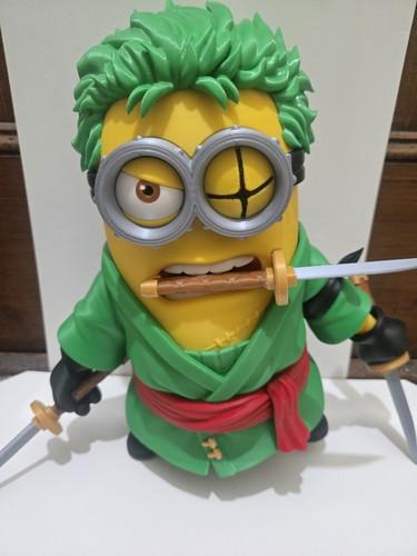 Minion zoro anime figure - zoro, |