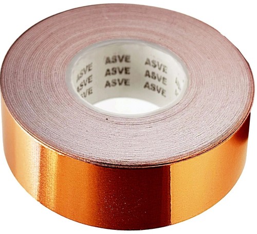 Sizes copper snail - copper, tape