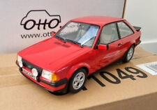 New Miniature Ford Escort XR3i MK3 Sunburst Red 1985 1/18 Otto Otto Otto
