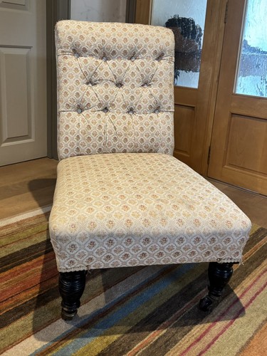 Victorian nursing chair small - victorian,
