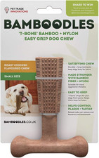 Bamboodles bone dog - t-bone, toy