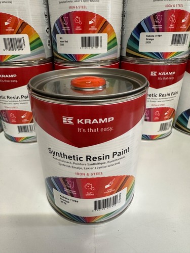 Kubota orange synthetic paint - kubota,