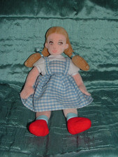 THE WIZARD OF OZ DOROTHY BEANIE PLUSH DOLL TOY WARNER BROS