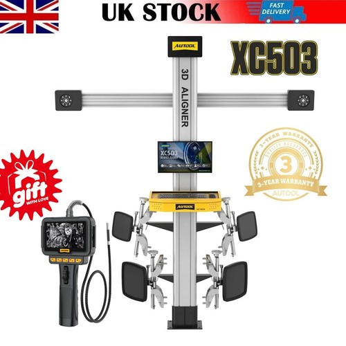 Wheel alignment machine - 3d,
