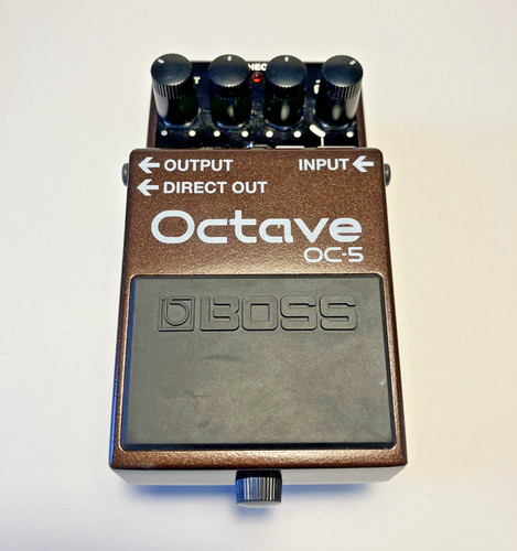 Boss octave pedal - boss, oc-5