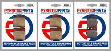 Front & Rear Brake Pads (3 Pairs) for Yamaha YFS 200 R Blaster 2003-2006