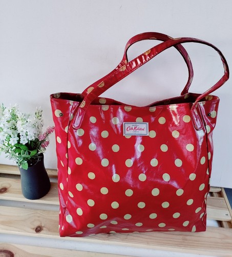 Cath kidston red beige spots - kidston,