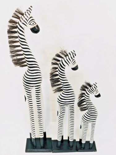 Zebra statue ornament carving - ornament,