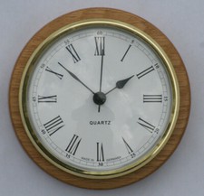 Oak Clock for Caravans