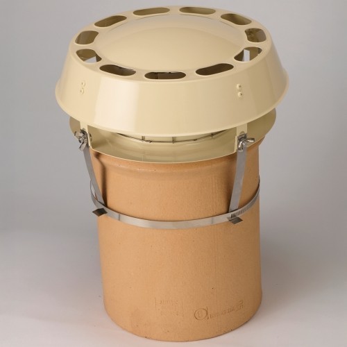 Buff anti downdraft chimney - anti,