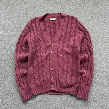 Vintage Aran Knit Cardigan