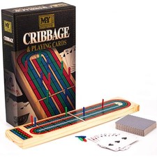 Cribbage Classic Wooden Board