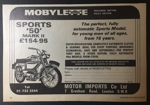 Mobylette mopeds sports - mobylette, 50