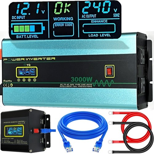 Power inverter 12v 240v - 12v, to