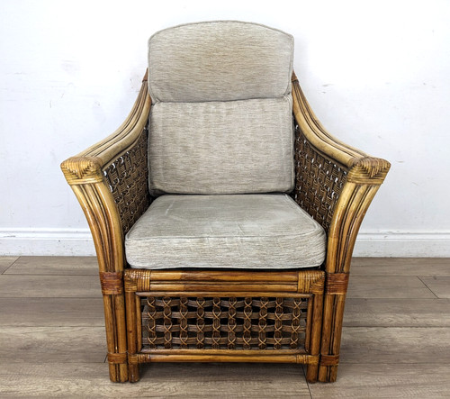Armchair classic wicker cane - wicker,