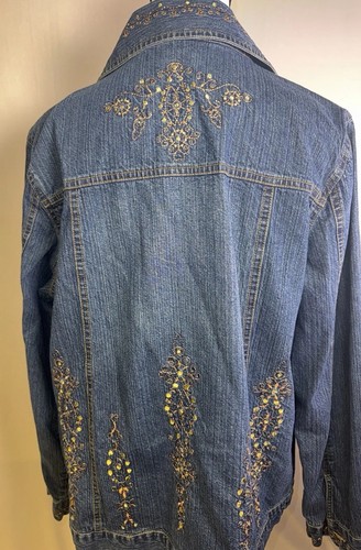 Denim embroidered - co,