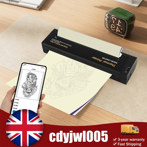 Thermal stencil paper printer - paper,