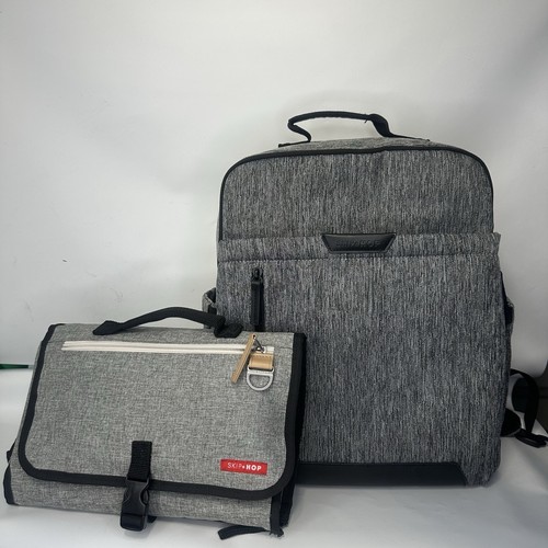 Skip hop diaper - diaper, gray