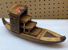 Vtg Gondola Boat Ship Music