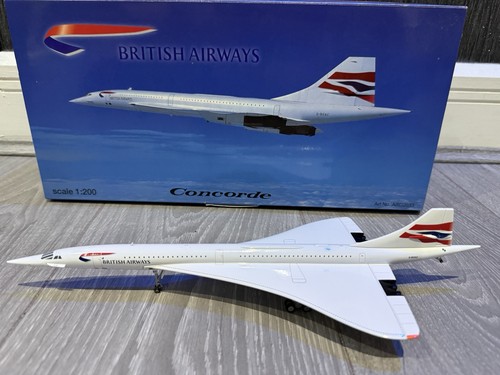 British airways concorde 200 - british, 1:200