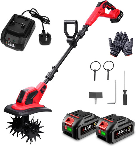 Cordless tiller rotavator - cordless,