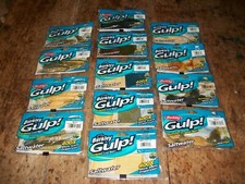 Berkley Gulp Sea Bait, Shrimp, Cut bait, Lugworm,  Mussel, Peeler Crab, last few