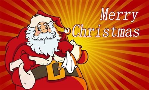 Christmas santa red 5ft - x, 3ft