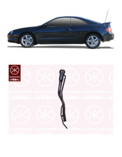 Petrol Fuel Filler Neck Pipe - fits Toyota Celica (_T20_) 93-99 - 77201-20490