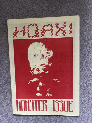 Hoax monster issue fanzine - monster, -fanzine