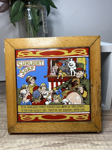Vintage sunlight soap wood - vintage,