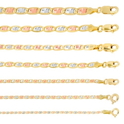 10k yellow rose white gold - 10k,