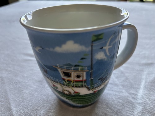 Dunoon mug fishing - boats, peter