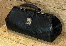 Vintage Black Leather