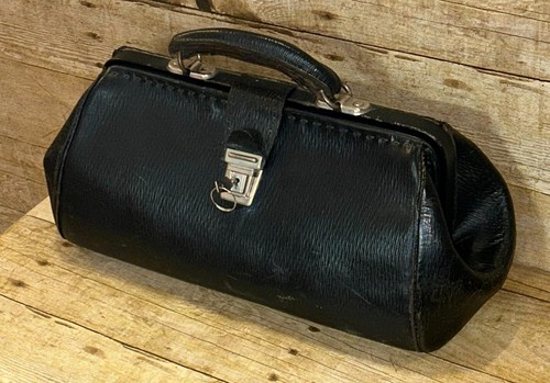 Vintage black leather - vintage,