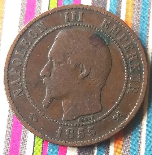 1855b france centimes - france,